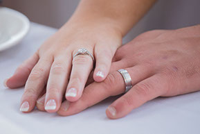 The wedding rings © Erika's Way Wedding Photographer in Melbourne