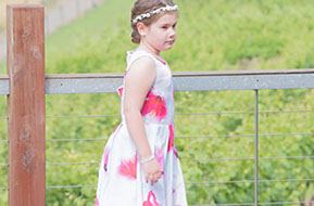 Beautiful young girl at the wedding © Erika's Way Photography