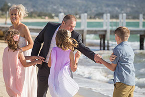 Family giggles and smiles at Safety Beach, Mornington Peninsula, Vic. © Erika's Way Photography